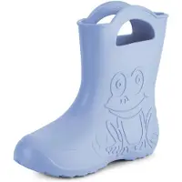 Ladeheid Damen federleichte Eva Gummistiefel Regenschuhe LA-CA-09 (Hellblau, 36/37 EU)