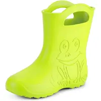 Ladeheid Damen federleichte Eva Gummistiefel Regenschuhe LA-CA-09 (Limone, 40/41 EU)