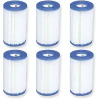 Intex Filterkartusche Typ A Pool Ersatzfilter für Pumpe 6 Stück