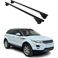 Omtec Dachträger für Land Rover Range Rover Evoque L538 2011-2018 75kg Metall Schwarz
