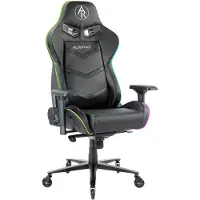 LC-Power AllRoyals AR-GCRGB, Gaming-Stuhl, schwarz, RGB