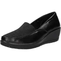 Donna Andrea Slipper/Kletthalbschuh (diverse Böden) 239-578-BK