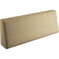 Sunnypillow Palettenkissen mit abnehmbarem Bezug Rückenkissen 120x40x20/10cm Sandfarben