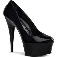 Pleaser DELIGHT-685 Damen Pumps von , Schwarz EU 43, US 13