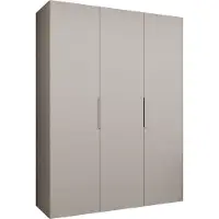 MEBLE KRYSPOL , Kleiderschrank, Schrank 150 cmx202x52, Kaschmir, Kaschmir