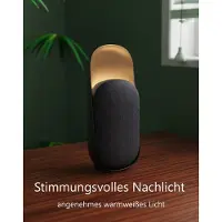 Northpoint 3in1 Nature Sound Box LED Nachtlicht Bluetooth Lautsprecher schwarz