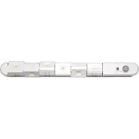 Northpoint LED Sensorleuchte 180° 6x Leuchten Lichtleiste Dämmerungssensor Bewegungsmelder