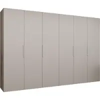 MEBLE KRYSPOL , Kleiderschrank, Schrank 300 cmx202x52, Kaschmir, Kaschmir
