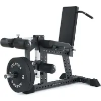 ATLETICA Quadriga Beinbeuger Beinstrecker | hohe Sitzposition | verstellbares Beinpolster
