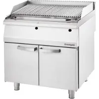 Stalgast Gas-Lavastein-Grill Als Standgerät, Serie 700 Nd Mit S-Rost, 800X700X850 Mm