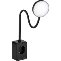 SEBSON LED Steckdosenlampe dimmbar Steckerleuchte flexibel Nachtlicht mit USB-C