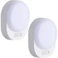 SEBSON 2x LED Nachtlicht Batterie Bewegungsmelder Licht Sensor Lampe Leuchte
