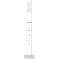 Satchef GmbH conecto Staubsaugerständer für Dyson Staubsauger V6 Pro, V7 Pro, V7 Fluffy, V8 Fluffy, V8, Cyclone V10 Fluffy, Cyclone V10 Absolute, Cyclone V10 Total Clean, V11, weiß