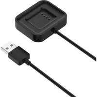 Wigento Ladestation für Xiaomi Mi Watch Dockingstation 1M Docking Schwarz Zubehör Charging