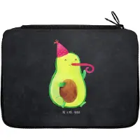 Mr. & Mrs. Panda Mäppchen Avocado Feier - Kreidetafel - Geschenk, Fete, Gute Laune, Geburtstag, Party, Schlampermäppchen, Bleistiftetui, Federtasche, Etui, Schreibmappe