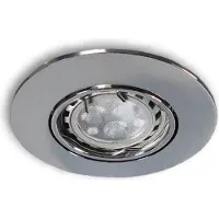 C-Light LED Spot Set MR11 Rund chrom glänzend 12V - 3 x 3,3W warm weiß