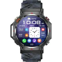 Lixada Smart Sport Watch mit GPS Position GPT Support 30M Regenfeste Smartwatch für Männer Frauen Schwarz Blau