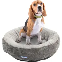 Wallace & Jones Hundebett Balmoral · Grau · M · 65 x 65 x 20 cm