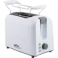 Elta Classicline Toaster Weiß 7 Bräunungsstufen auftauen aufwärmen Cool Touch