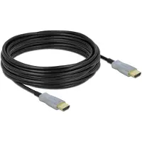 DeLOCK Aktives Optisches Kabel HDMI 4K 60 Hz 10 m, 10 m, HDMI Typ A (Standard), HDMI Typ A (Standard), 18 Gbit/s, Schwarz