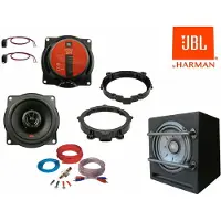 DSX JBL für Mercedes Vito W639 2003-2014 Komplett Lautsprecher aktiv Subwoofer Set Tür Vorn