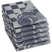 DDDDD Geschirrtuch Milk Maid Blue 60 x 65 cm (6er-Set)