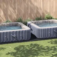 vidaXL Rechteckige Poolabdeckung Schwarz Kunststoff 820 x 420 cm, Poolzubehör DesignMöbel Neu