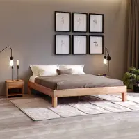 Krok Wood Massivholzbett Jana in Buche 180 x 200 cm