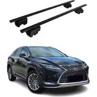 Omtec Dachträger Gepäckträger für Lexus RX 2015-2025 Grundträger ABE Metall Schwarz