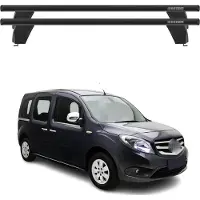 Omac Menabo Dachträger Grundtäger für Mercedes Citan W415 2012-2021 75kg Alu Schwarz