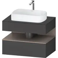 Duravit QA4730043490000 QAT KWTU WH Eck 800x550x600 Gt Mt. H