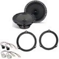 Axton ATX165 Koaxial Lautsprecher Einbauset für Ford Focus 2 C-Max Kuga hinten