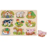 Goki Bubble Puzzle Tiere mit sound
