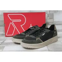 Rieker Evolution Herren Schnürhalbschuh schwarz/grün 45