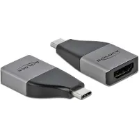 DeLOCK USB Type-C Adapter zu HDMI (DP Alt Mode) 4K 60 Hz + HDR – kompaktes Design, 3.2 Gen 1 (3.1 Gen 1), USB Typ-C, HDMI-Ausgang, 3840 x 2160 Pixel
