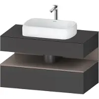 Duravit Waschtischunterschrank Qatego 100x55x60cm, ba m/Gr m, Pl, Nischenb