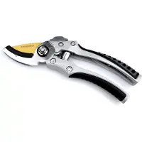 Greenmill Garten-Handschere Amboss 20 cm Titan-Klinge Profi