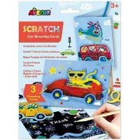 Avenir Bundle) - Scratch Greeting Card - Cars (58CH221856