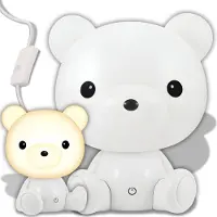 Retoo Dimmbares LED Nachtlicht, USB-Aufladbar Schlaflicht, Schrankleuchte, Nachtlampe für Treppen, Schlafzimmer und Kinderzimmer, Warmweiß Weiß