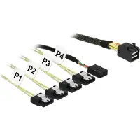 DeLOCK HD-Mini SAS Kabel