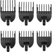 Efalock XC-300 Aufsteckkämme Set 3, 6, 9, 12 mm für präzise Haarschnitte