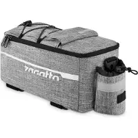 Zagatto Fahrradtasche Fahrradträger Tasche Grau, "On the Move" ZG737