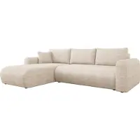 Mirjan 24 Ecksofa Eliwo, Polsterecke, L-Form Sofa, Polstergarnitur, Eckcouch vom Hersteller (Farbe: Taro 01)