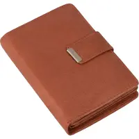 Jennifer Jones Leather RFID Damen Geldbörse Portemonnaie Geldbeutel Damenbörse echt Leder Rust (509B)