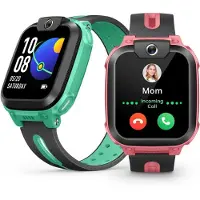Imoo Z1 Kinder Smartwatch mit GPS & Telefonfunktion Videoanruf Standortbestimmung IPX8 wasserdicht lange Akkulaufzeit Learn & Sicherheitsmodus
