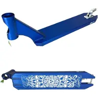 Apex Pro Scooter Deck 580 (49cm) 4,5" Wide Blau Sig. Camille Bonnet