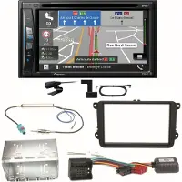 Pioneer AVIC-Z730DAB Navigation Einbauset für Golf 5 6 Passat 3C CC B7 Touran