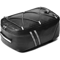Lixada Bike Trunk Bag 7L Bicycle Rear Bag Water Resistant Bike Rack Bag mit wasserdichter Regenschutz