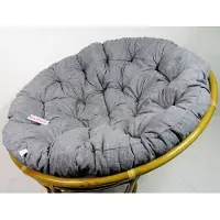 Rattani - Polster, Kissen, Auflage, Ersatzpolster für Rattan Papasansessel, Stoff Nuevo Loneta, D 110 cm, EU