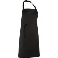 Premier Workwear Latzschürze 'Colours' PR150 black 91 x 102 cm